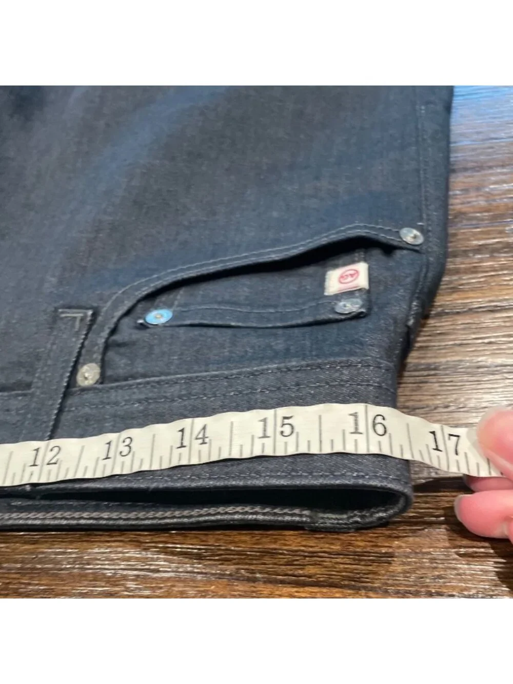 AG Tellis Modern Slim Jean 32x34 Gray 1 Yr Reel Wash Stretch AG-ED Denim Casual